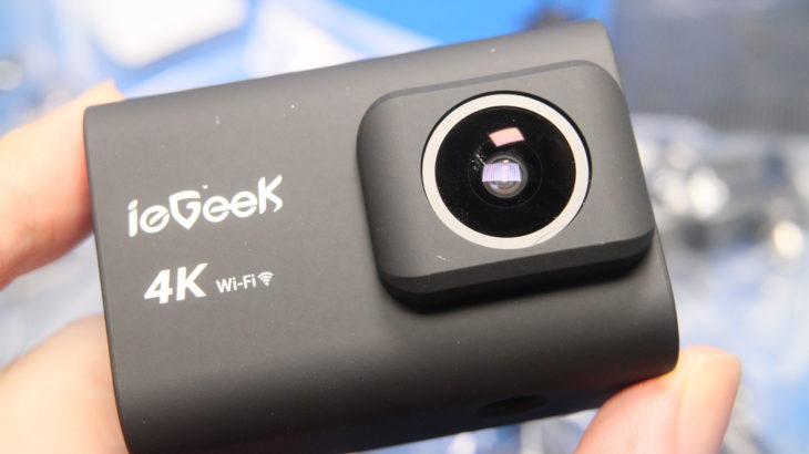 ieGeek 4K EIS アクションカメラ M80 Pro【安価なのに手ぶれ補正機能搭載】