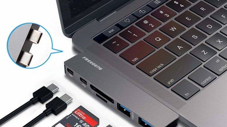 OneOdio MacBook Pro専用 USB Type-C ハブ【6in1で拡張性抜群！】