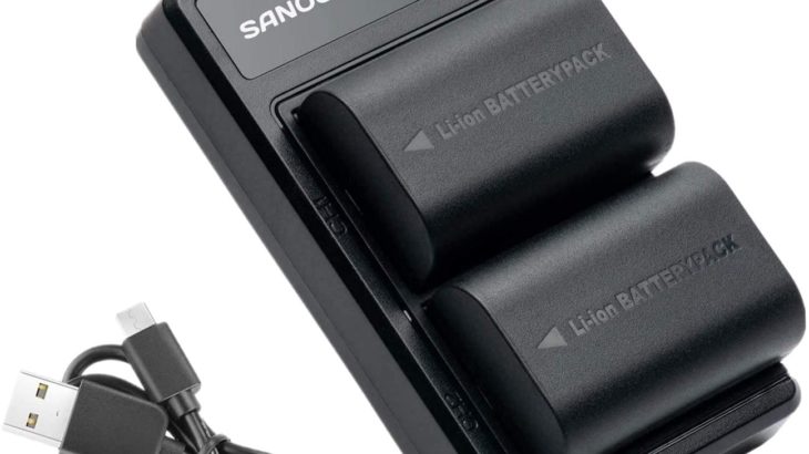 【レビュー】SANOOV LP-E6/LP-E6N互換バッテリー【純正でも使える充電器が便利】
